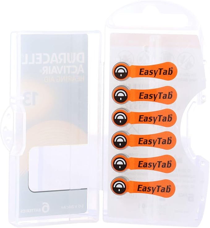 DURACELL ACTIVAIR SIZE 13 HEARING AID BATTERIES ( 60 PCS PACK)