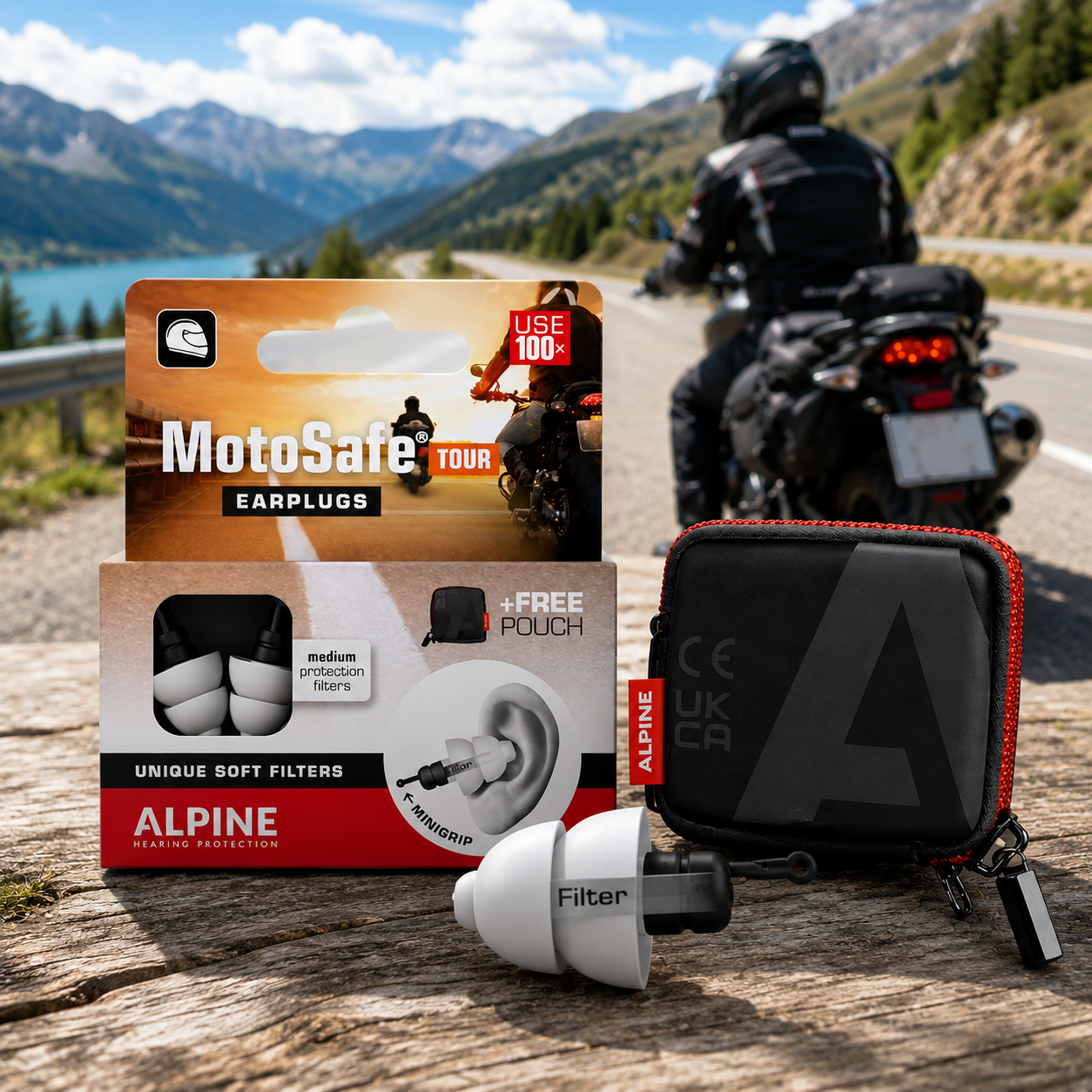 Alpine MotoSafe Tour Earplugs