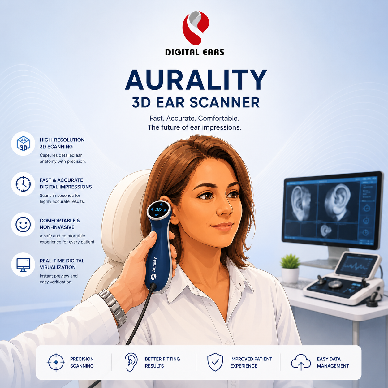 Aurality 3D Ear Scanner