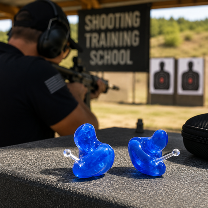 Shooting Custom Earplugs