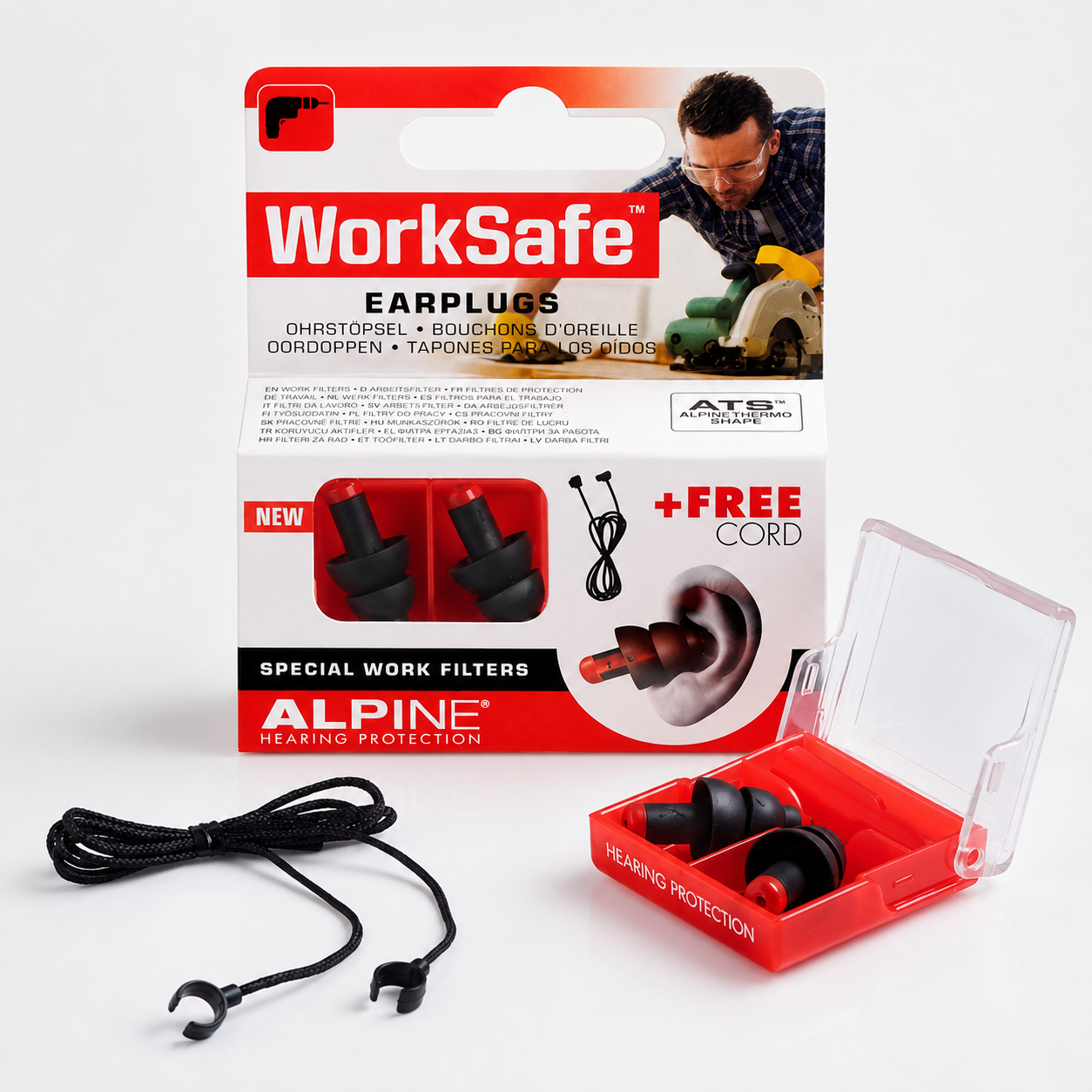 Alpine WorkSafe Earplugs